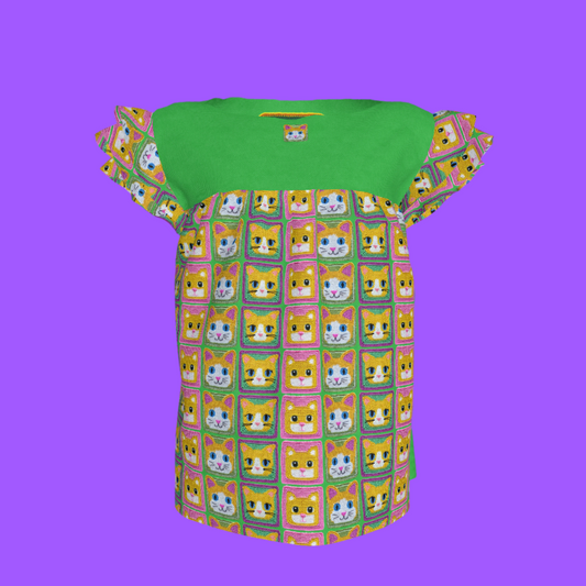 Kitty Crochet Top