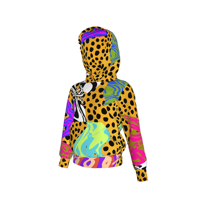 BruceGlen Cheetah Scramble Kid's Hoodie