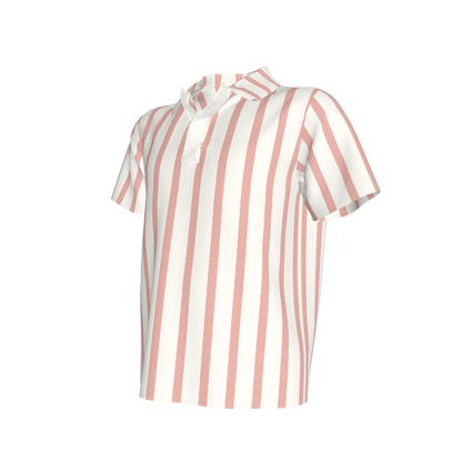 Red Stripes Polo