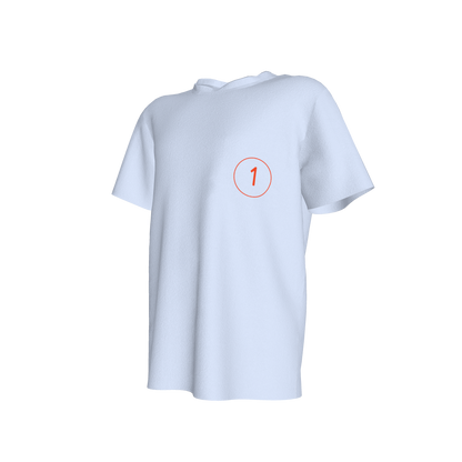 Blue 1 Pocket T-shirt
