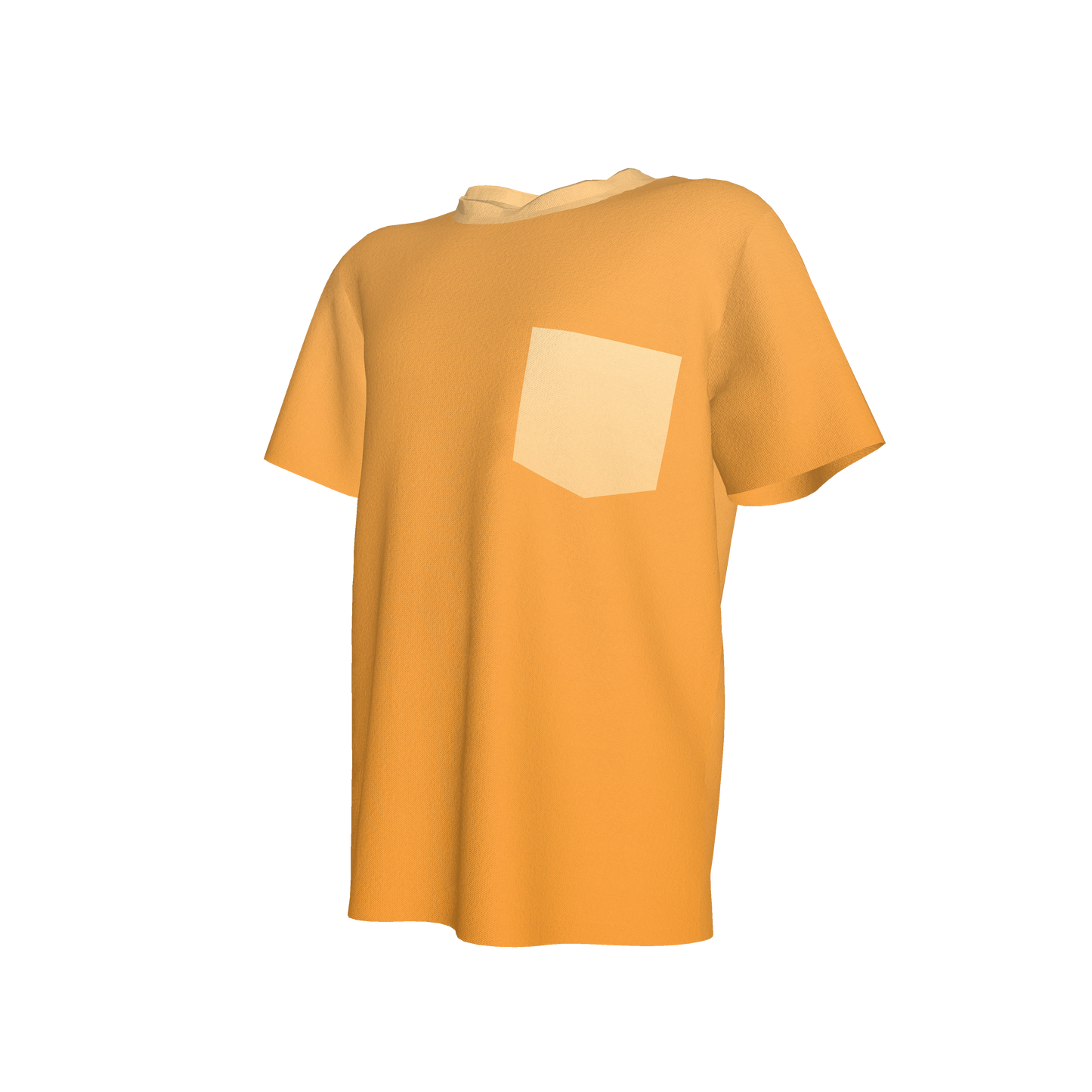 Orange Ombre Pocket T-shirt