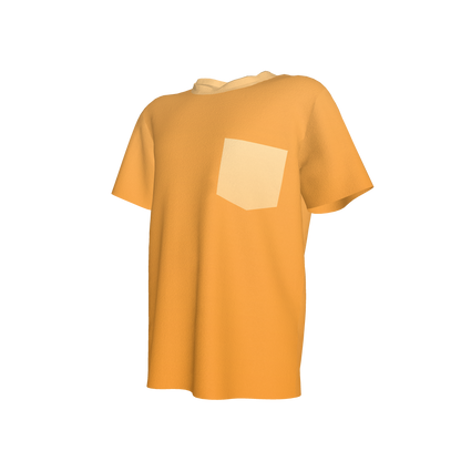 Orange Ombre Pocket T-shirt
