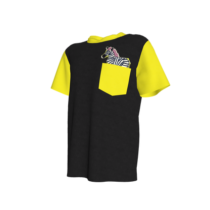 Zebra Pocket Pal Tee in Pops