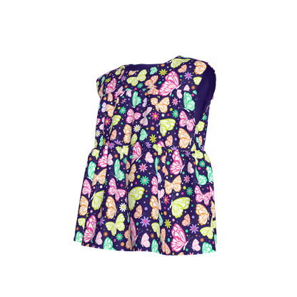 Butterflies Ruffled Top