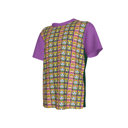 Kitty Squares Tee