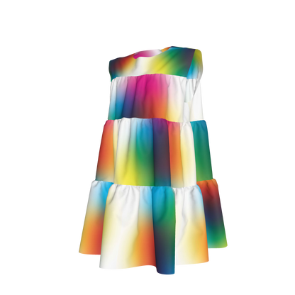 Color Code Kid's Tiered Dress