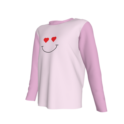 Heart Eyes Long Sleeve T-Shirt
