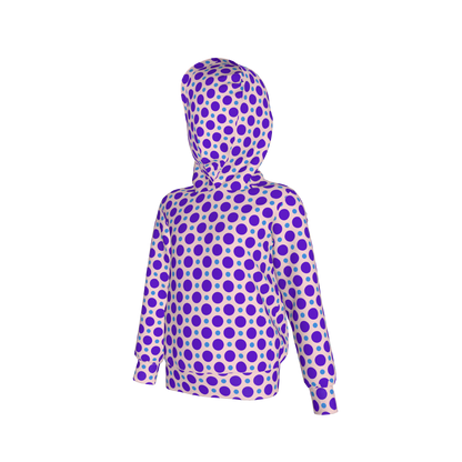 Erica Hoodie in Purple Circle