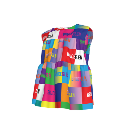 BruceGlen Logo Blocks Kid's Tiered Top