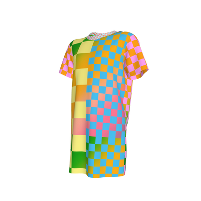 BruceGlen Psycheck Kid's T-Shirt Dress