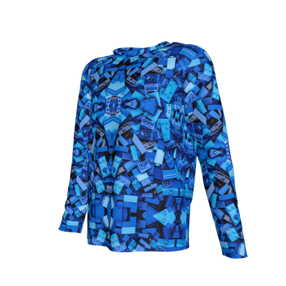 Create & Play Long Sleeve Tee in Blue