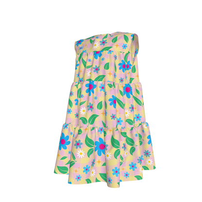 Olivia Dress in 70s Print