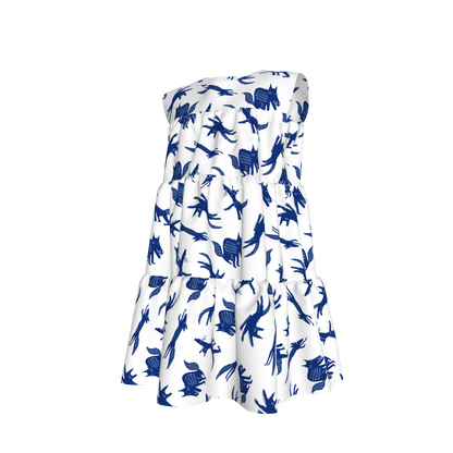 Porcelain Foxes Dress