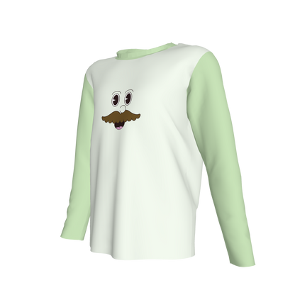 Mustache Long Sleeve T-Shirt