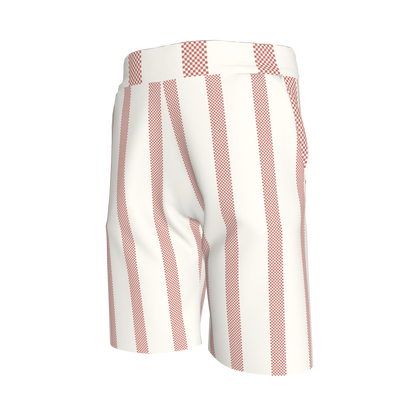 Red Stripes Shorts