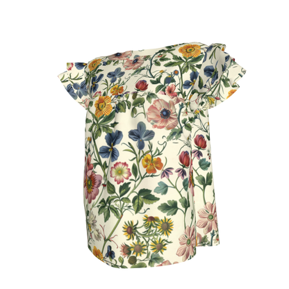 Gardenia Ruffle Sleeve Top