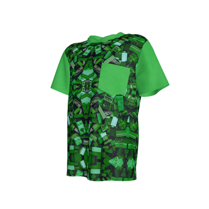 Imagination Builder Pocket Tee in Green