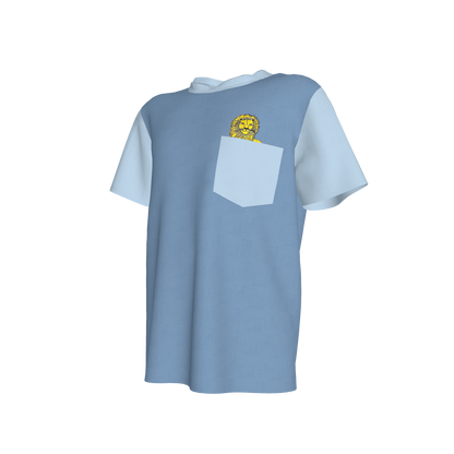Lion Pocket Pal Tee in Classic Blues