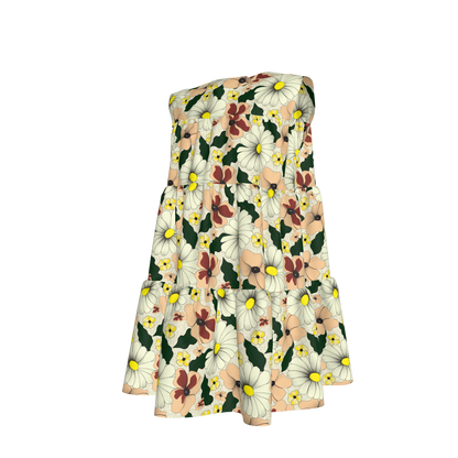 Kid's Ruffle Dress With Lining in Ma Jong Floral