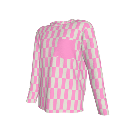 Heath Pocket Tee in Pink Hop