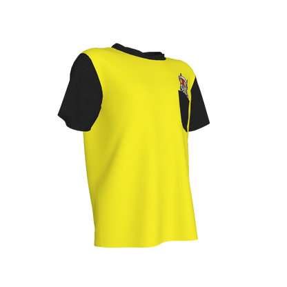 Robot Pocket Pal Tee in Lemon