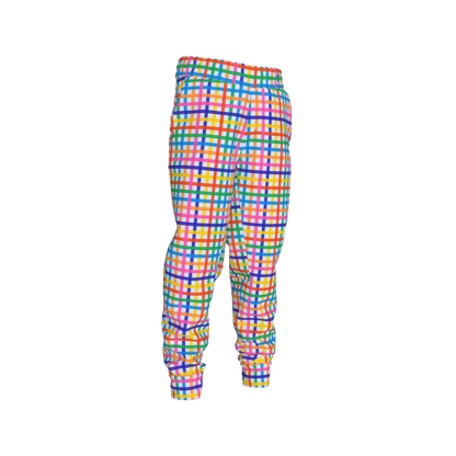 Happy Plaids Jogger Pants