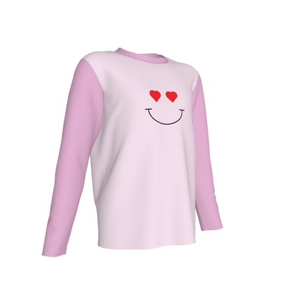 Heart Eyes Long Sleeve T-Shirt