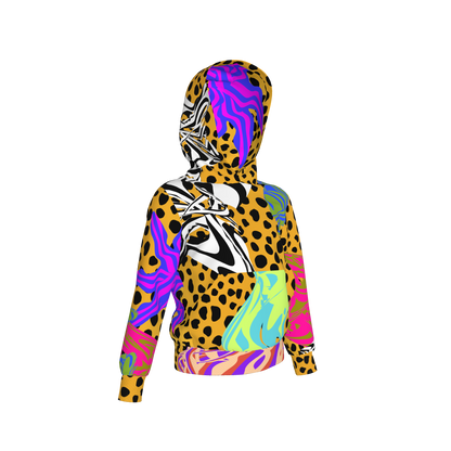 BruceGlen Cheetah Scramble Kid's Hoodie