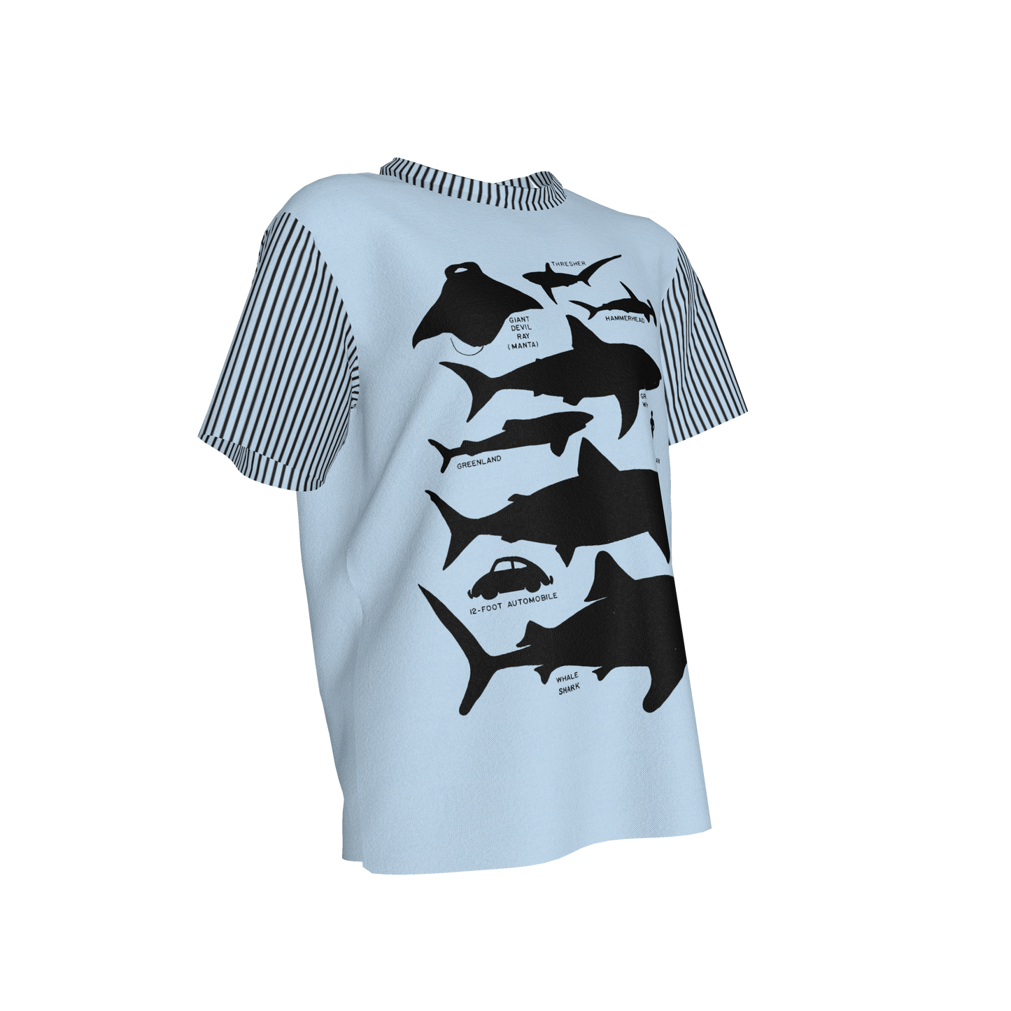 Fin-tastic Size Chart Tee