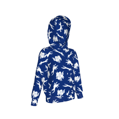 Blue Foxes Hoodie