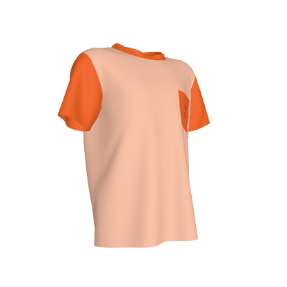 Cat Smile Pocket T-Shirt