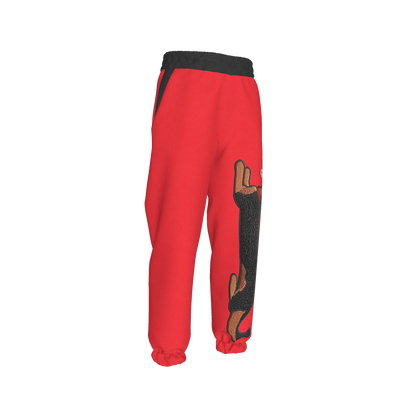 Walk In The Park Pants in Hot Dog
