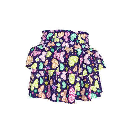 Butterfly Ruffled Skirt