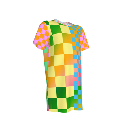 BruceGlen Psycheck Kid's T-Shirt Dress