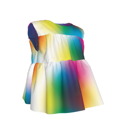 BruceGlen Color Code Kid's Tiered Top