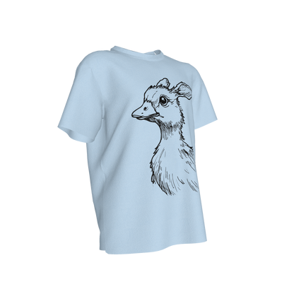 Duckling Dreams Bunny Tee in Ice Blue