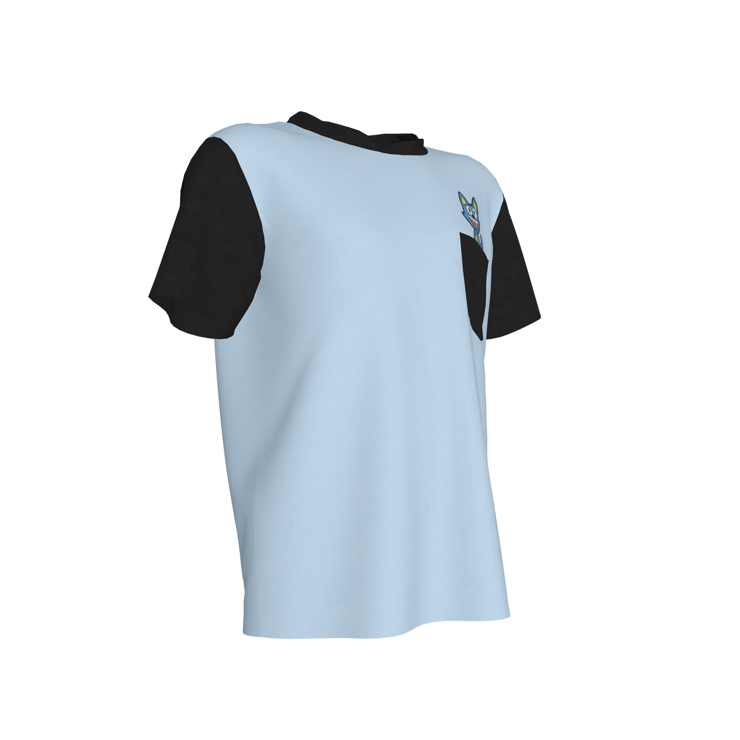 Happy Puppy Pocket Pal Tee in Ice
