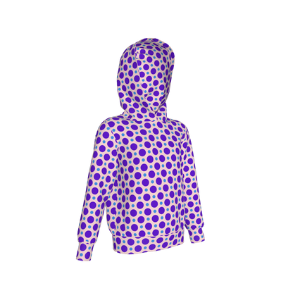 Erica Hoodie in Purple Circle