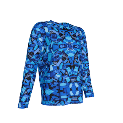 Create & Play Long Sleeve Tee in Blue