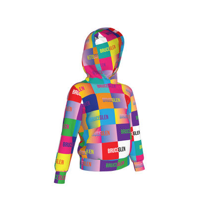 BruceGlen Logo Blocks Kid's Hoodie