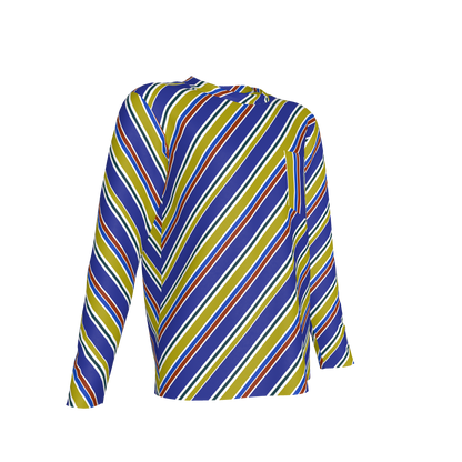 Heath Pocket Tee in Kali Stripe