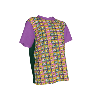 Kitty Squares Tee