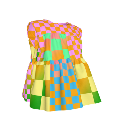 BruceGlen Psycheck Tiered Top