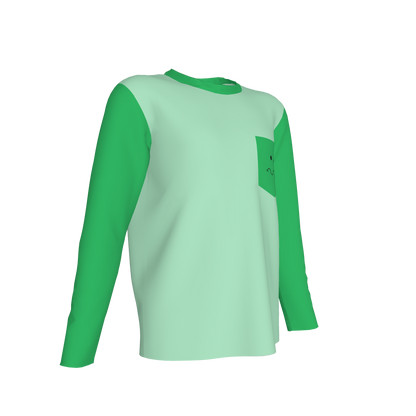 Worried Long Sleeve Pocket T-Shirt