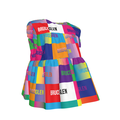 BruceGlen Logo Blocks Kid's Tiered Top