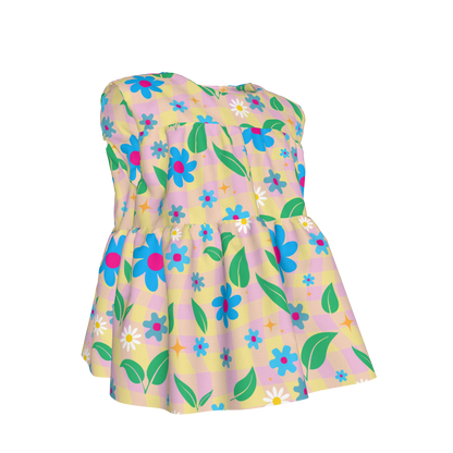 Winnie Top in 70s Print