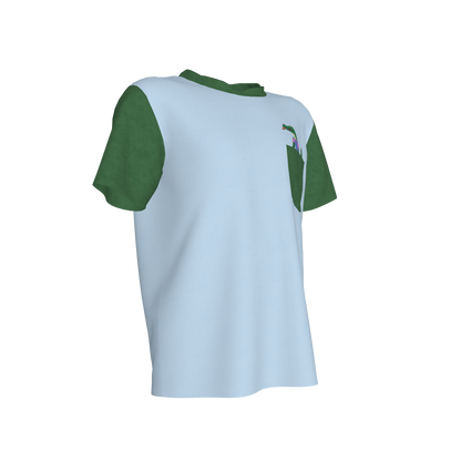 Croc Pocket Pal Tee in Swamp