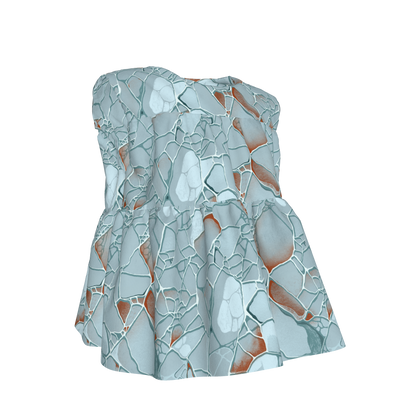 Larimar Ruffle Top