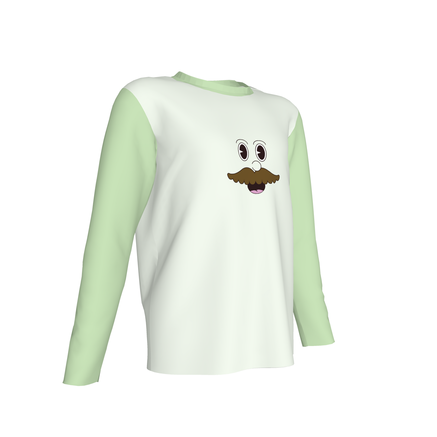 Mustache Long Sleeve T-Shirt
