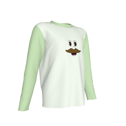Mustache Long Sleeve T-Shirt